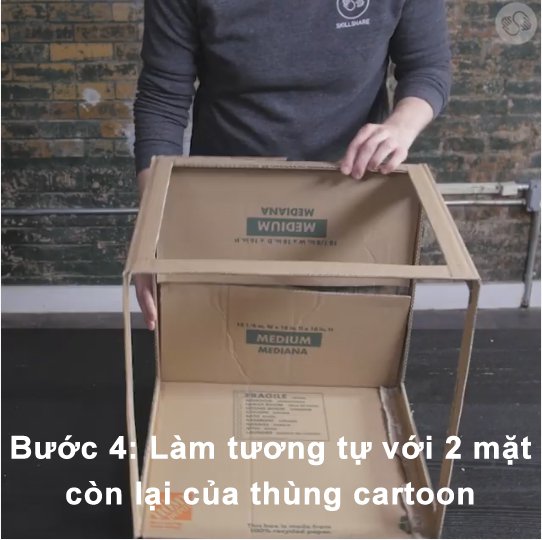 Tự chế siêu phẩm mini studio từ thùng carton0.43407625624606094
