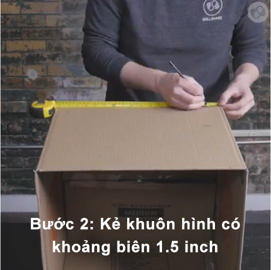 Tự chế siêu phẩm mini studio từ thùng carton0.29926318550307307