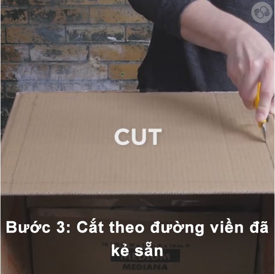 Tự chế siêu phẩm mini studio từ thùng carton0.32577505897333436
