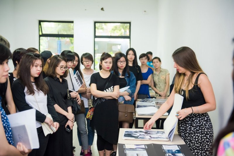 GIỚI TRẺ HÀ THÀNH ĐI KHÁM PHÁ TÀI NĂNG THIẾT KẾ SÁNG TẠO0.9043145964607788